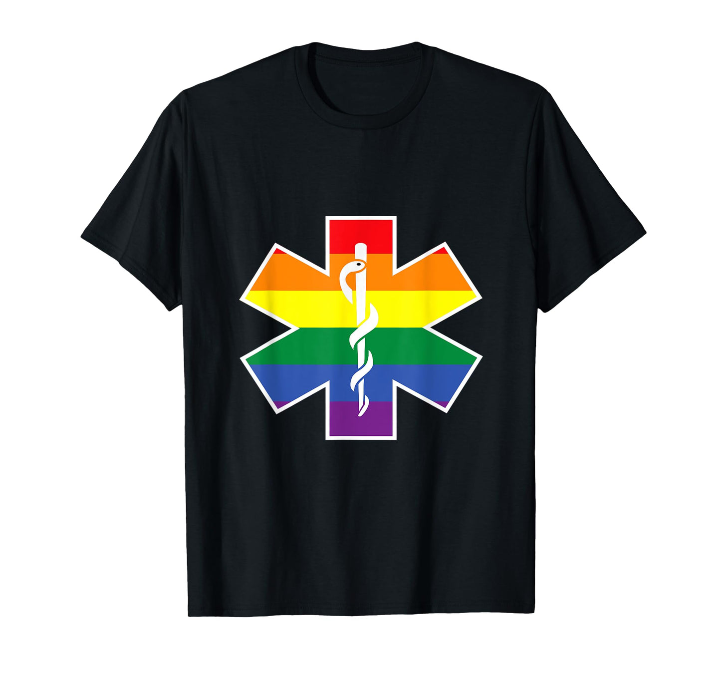 LGBT Paramedic EMT Gay Pride Homosexual First Responder T-Shirt