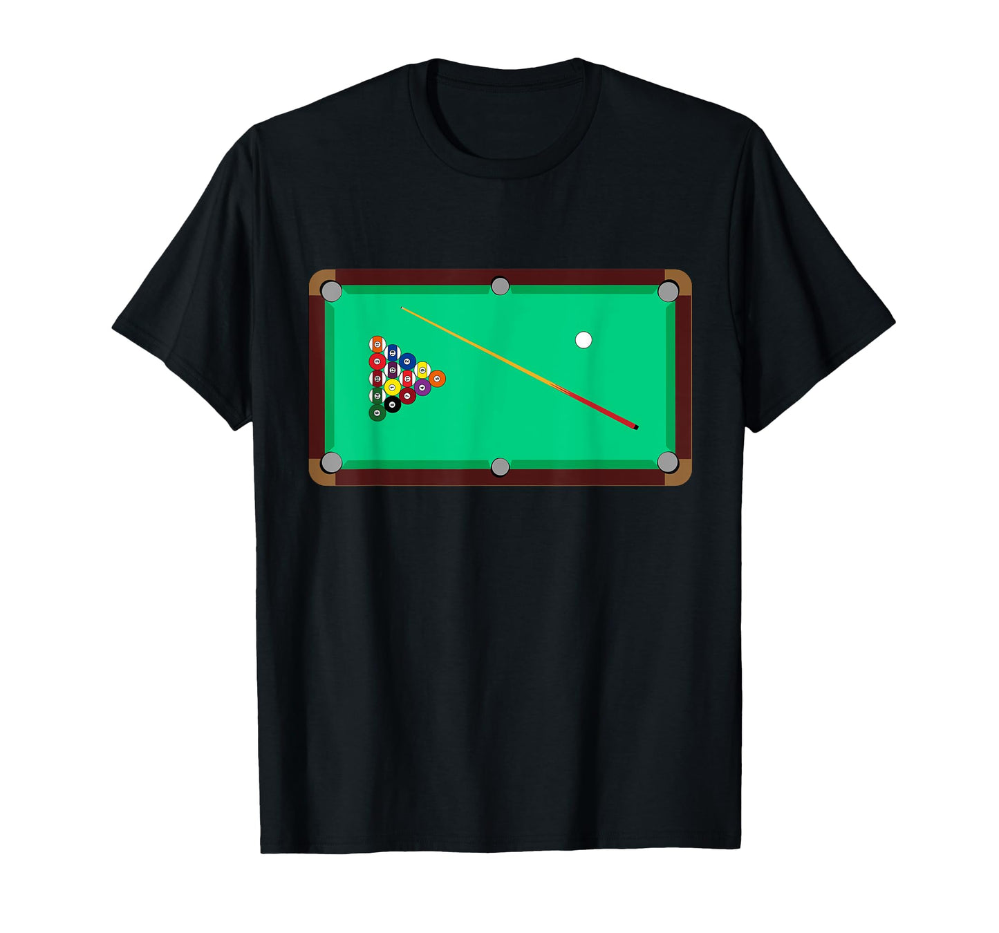 Pool Table - Cool Billiards T shirt T-Shirt