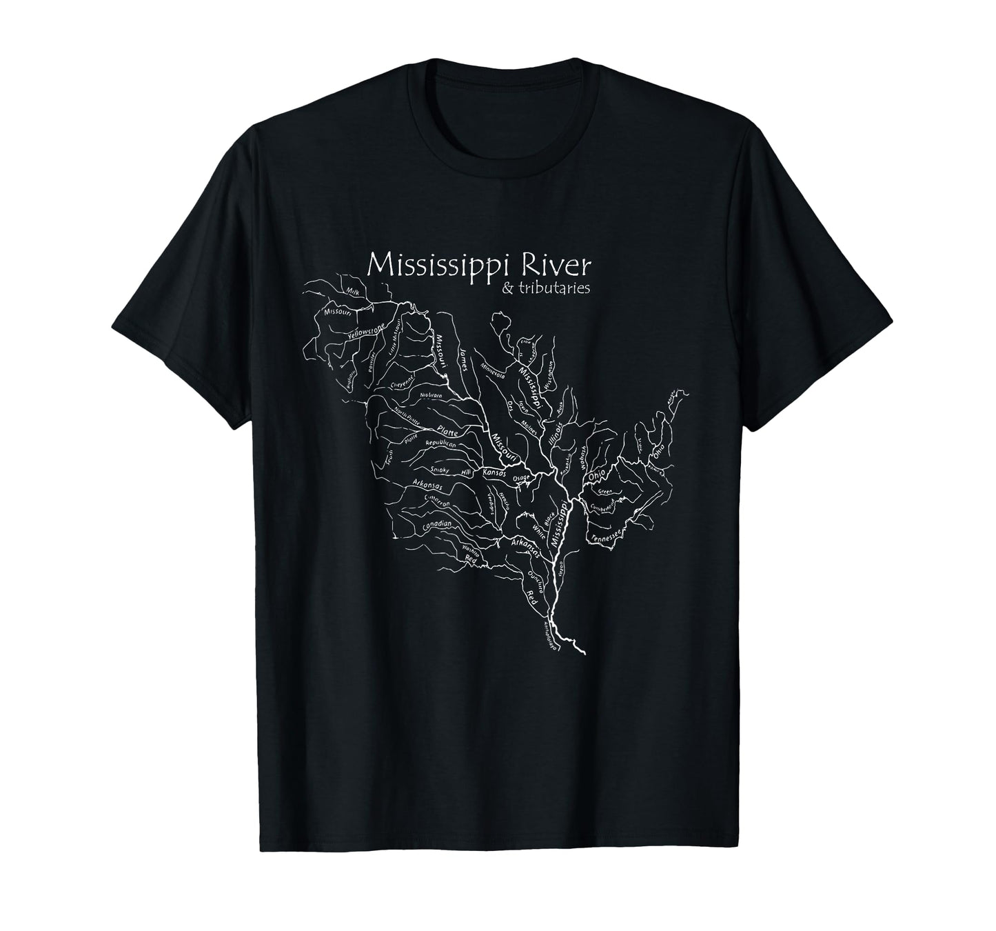 Mississippi River and Tributaries T-Shirt