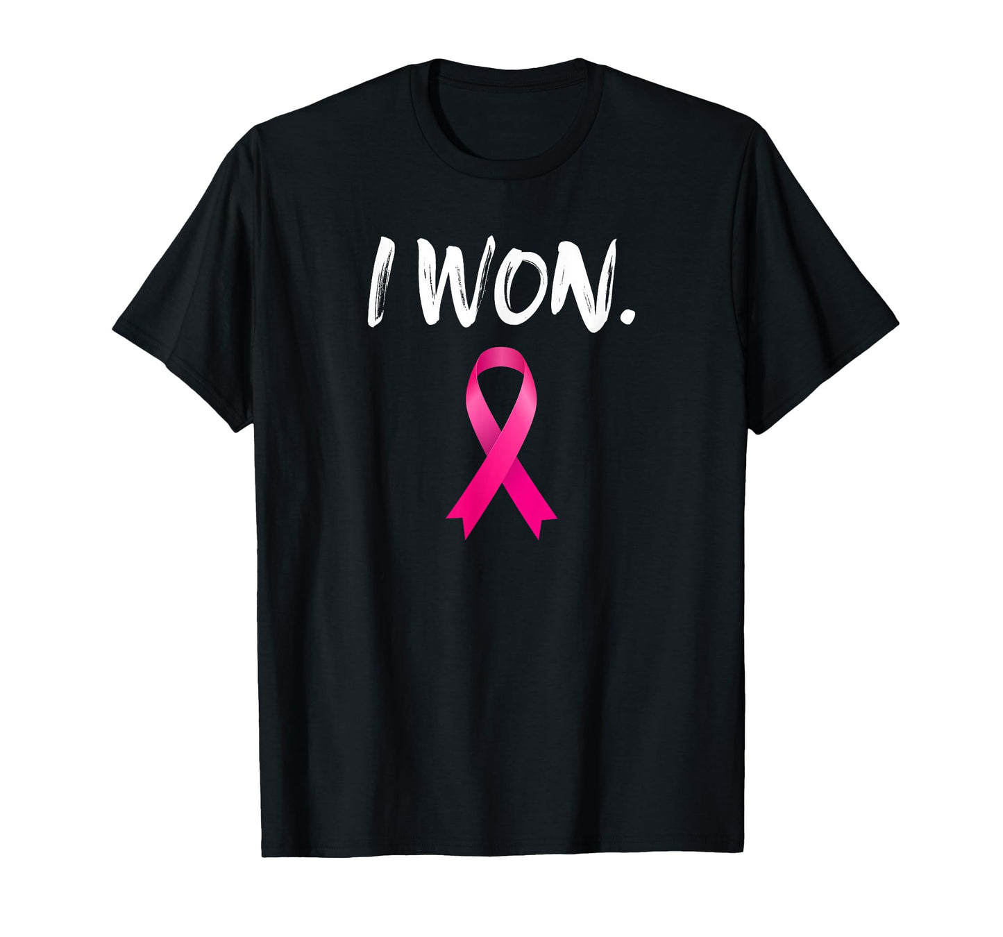Pink Ribbon Breast Cancer Survivor Fighter Warrior Women T-Shirt