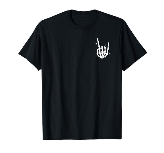 (2 Sided) Skeleton Surviving Purely Out of Spite T-Shirt