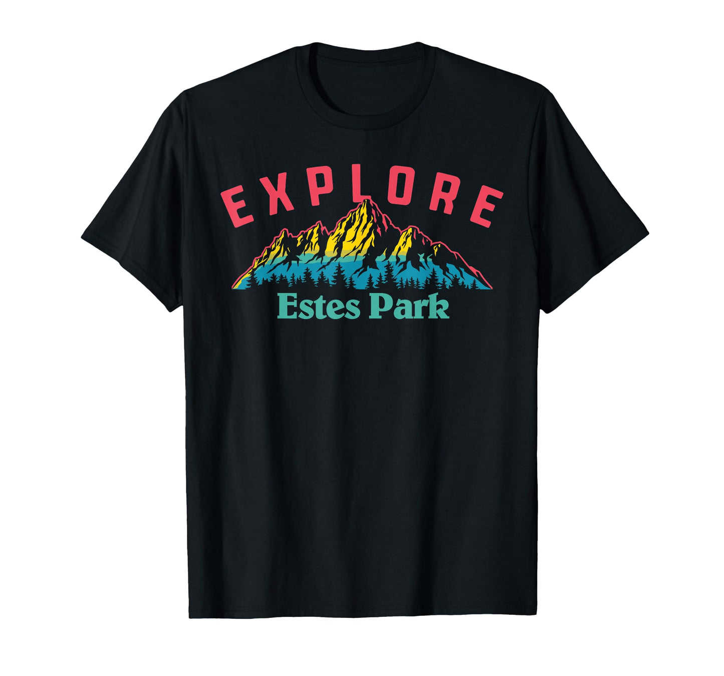 Estes Park Explore! Nature Outdoor Mountains T-Shirt