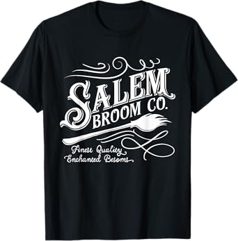 Salem Broom Company est 1692 Halloween T-Shirt