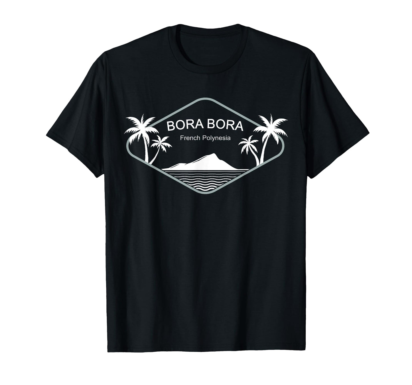 Bora Bora French Polynesia Souvenir Palms Beach Island Gift Men Women T-Shirt