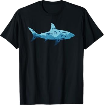 Shark Lover Ocean Animal Marine Biology T-Shirt