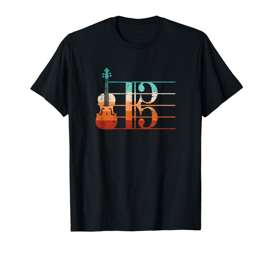 Alto Clef Viola Player Violist T-Shirt