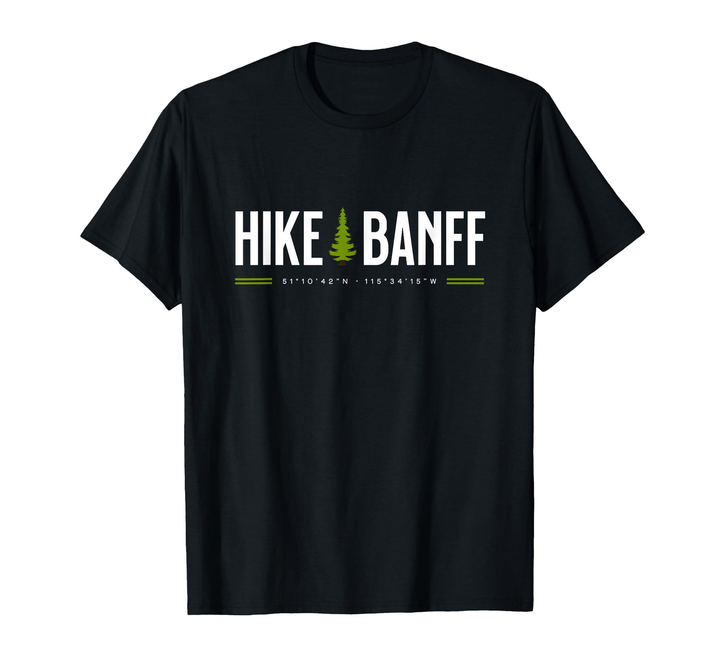 Banff Alberta Canada Hike Tree Graphic T-Shirt