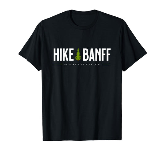 Banff Alberta Canada Hike Tree Graphic T-Shirt