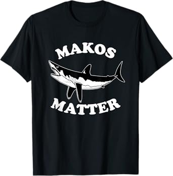 Makos Matter Ocean Conservation Save The Sharks T-Shirt
