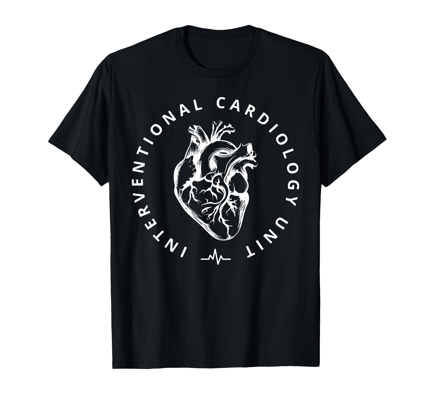 Heart Interventional Cardiology IR Technologist Cath Lab T-Shirt