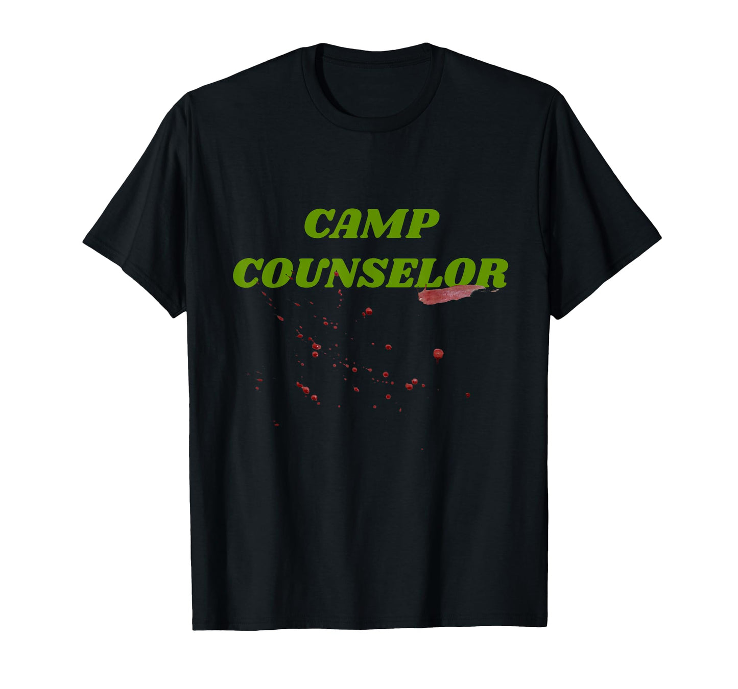 Horror Fan 80s Movie Camp Counselor Blood Halloween Costume T-Shirt