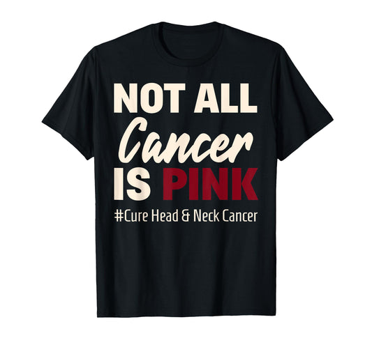 Cure Oral Head & Neck Cancer Awareness Sayings Shirt T-Shirt