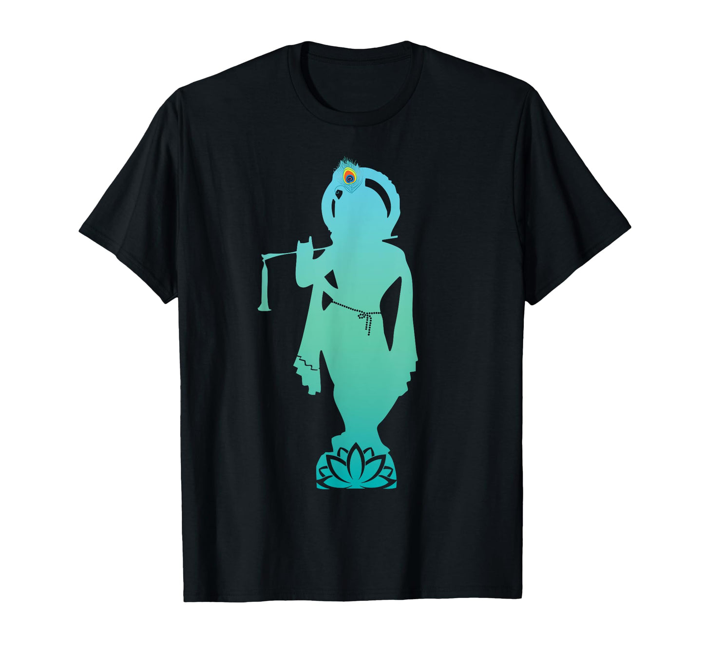 Divine Glory Lord Krishna T-Shirt
