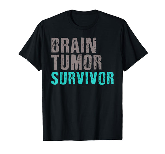 Brain Tumor Survivor T Shirts Cancer Awareness Surgery T-Shirt