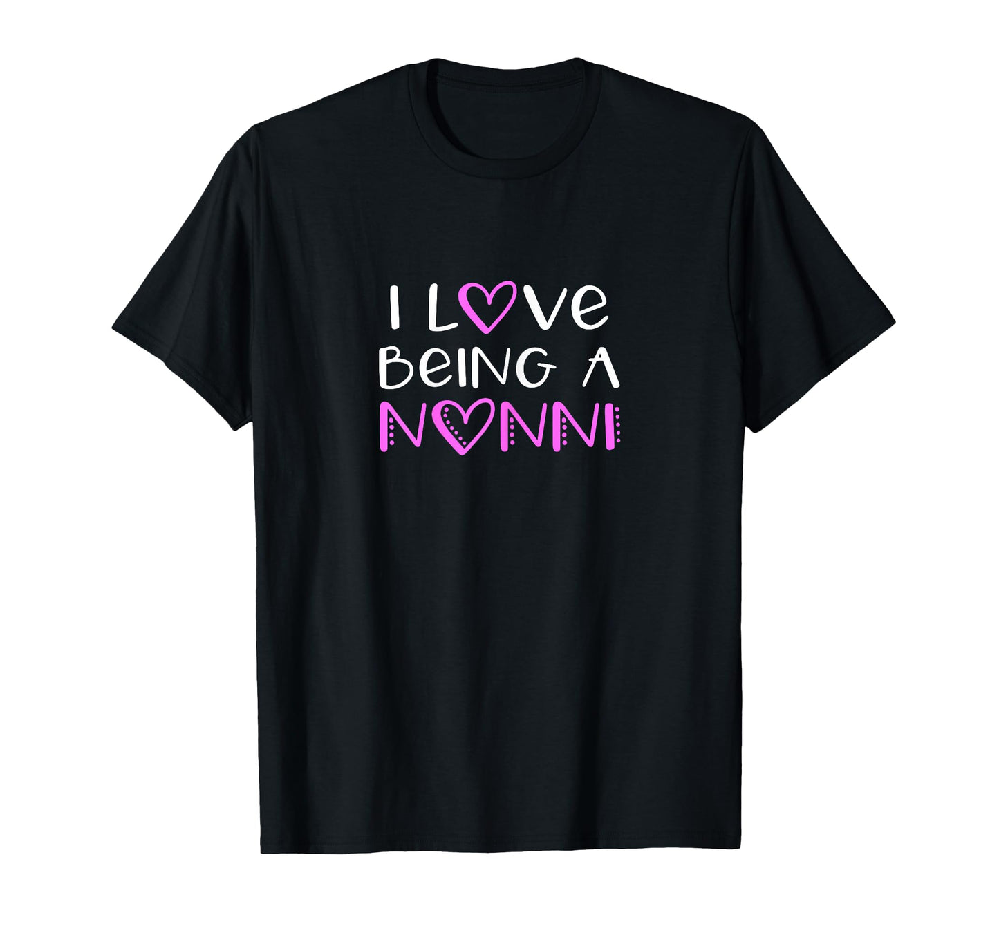 I Love Being A Nonni Cute Cool T-Shirt