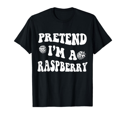 Raspberry Halloween Costume Pretend I'm a Raspberry Men Boys T-Shirt