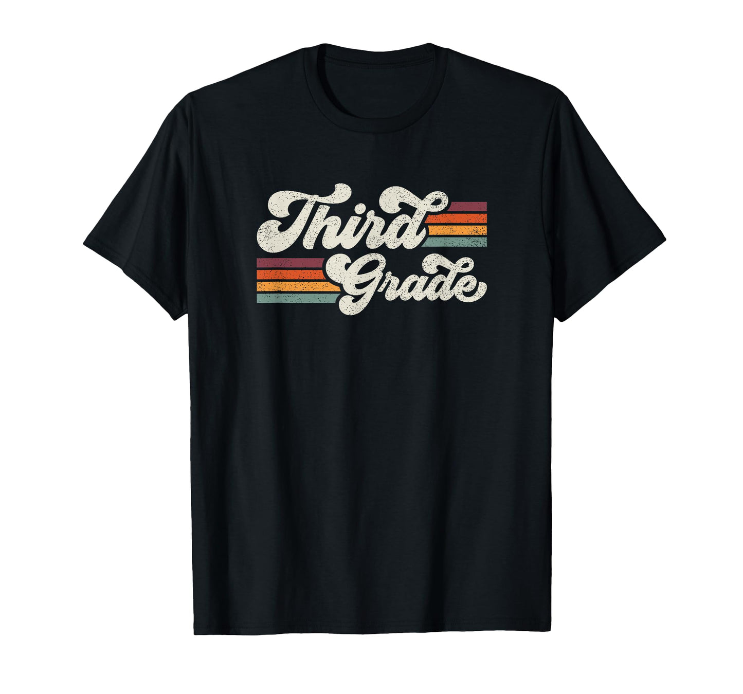 Retro Third Grade Teacher Back To School T-Shirt