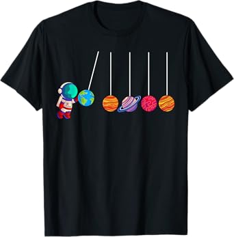 Astrophysicist Planet Cradle Astronomy T-Shirt