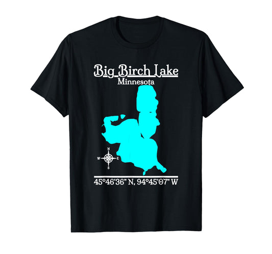 Big Birch Lake - Minnesota T-Shirt