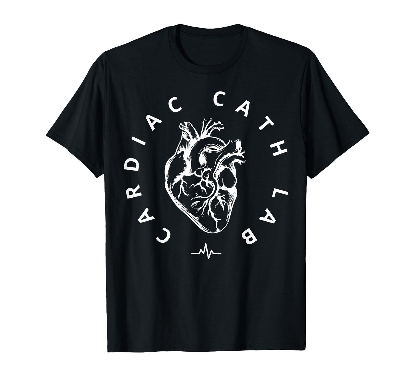 Vintage Cardiac Cath Lab Heart Cardiology Cardiac Nurse T-Shirt