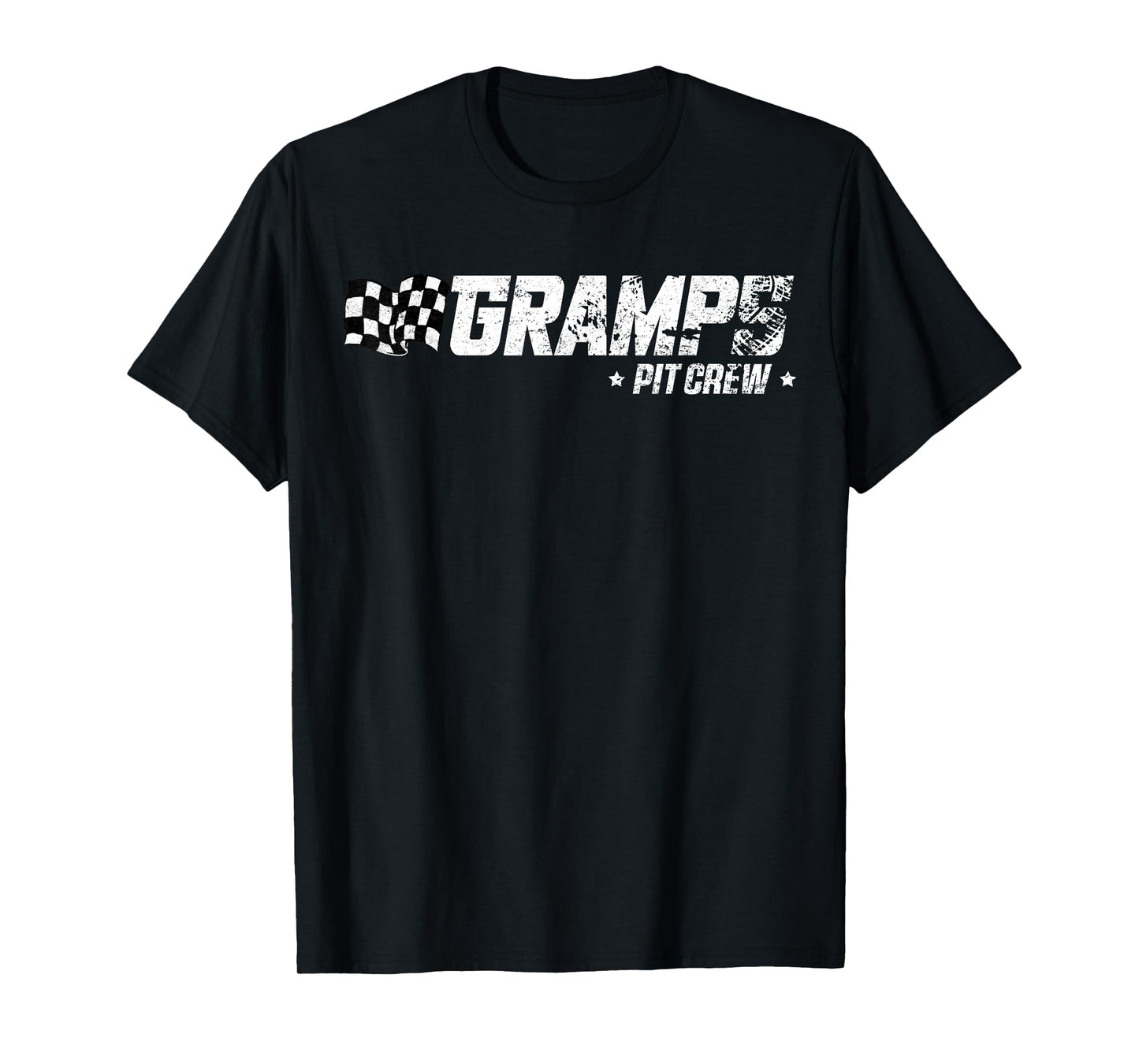 Gramps Pit Crew Race Car Birthday Family Racing T-Shirt