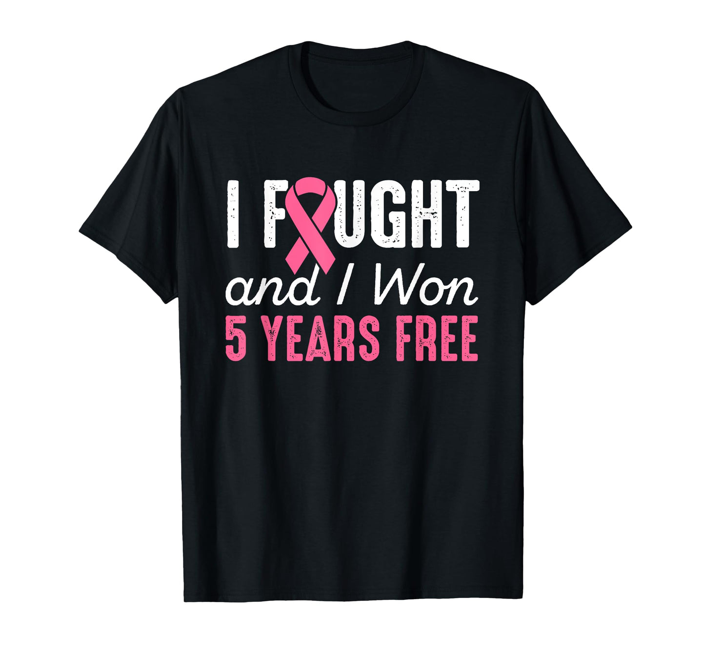 Breast Cancerversary 5 Years Breast Cancer Free Shirt Gift T-Shirt