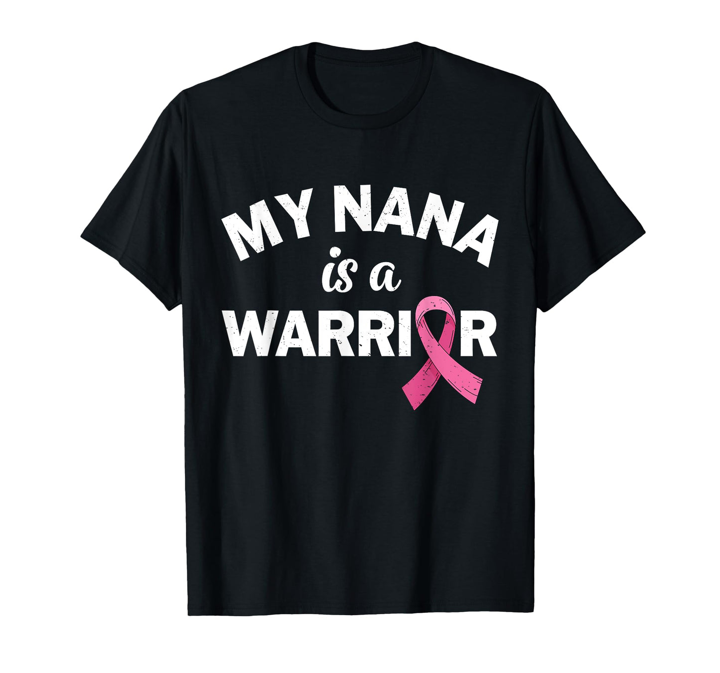 Grandkids Of A Warrior My Nana Is A Breast Cancer Warrior T-Shirt