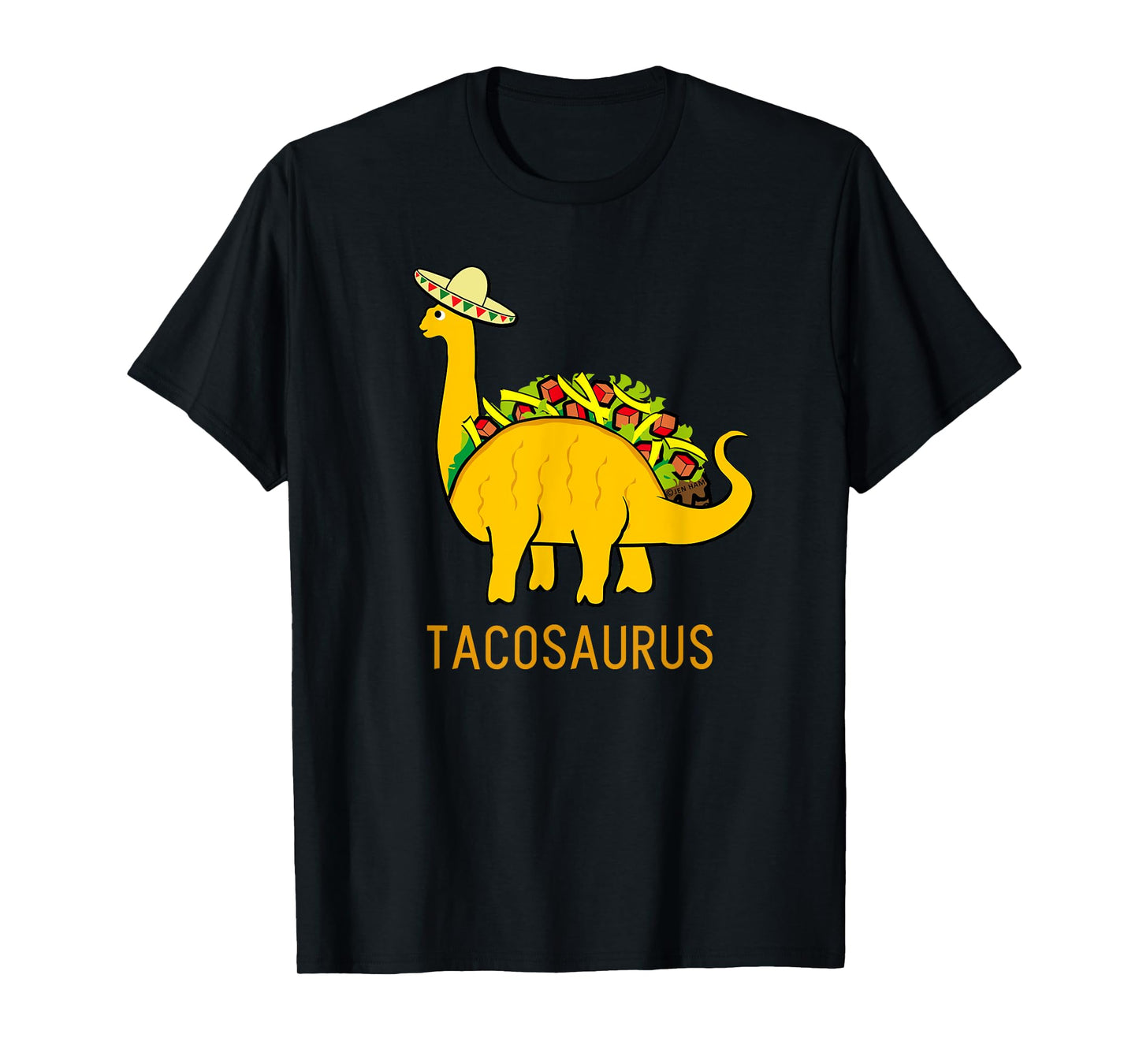 Tacosaurus Shirt Funny Taco Dinosaur Gift T-Shirt T-Shirt
