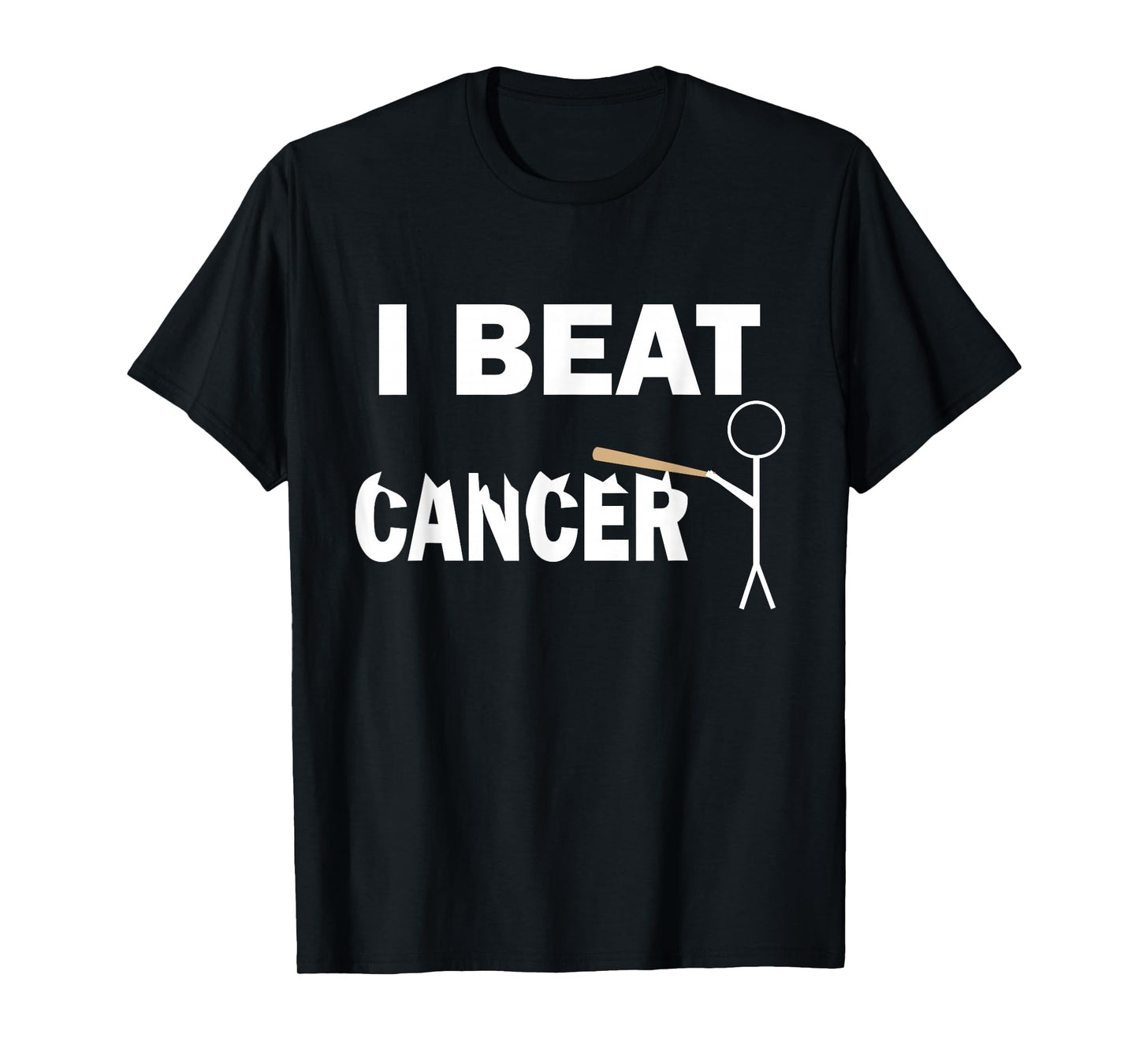 I Beat Cancer Brave Survivor Funny Cancer Tshirt T-Shirt