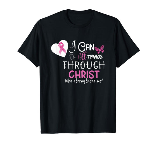 Christian Tee Shirt for Breast Cancer T-Shirt