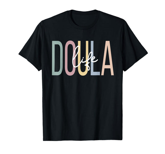 Doula Boho Postpartum Doula T-Shirt