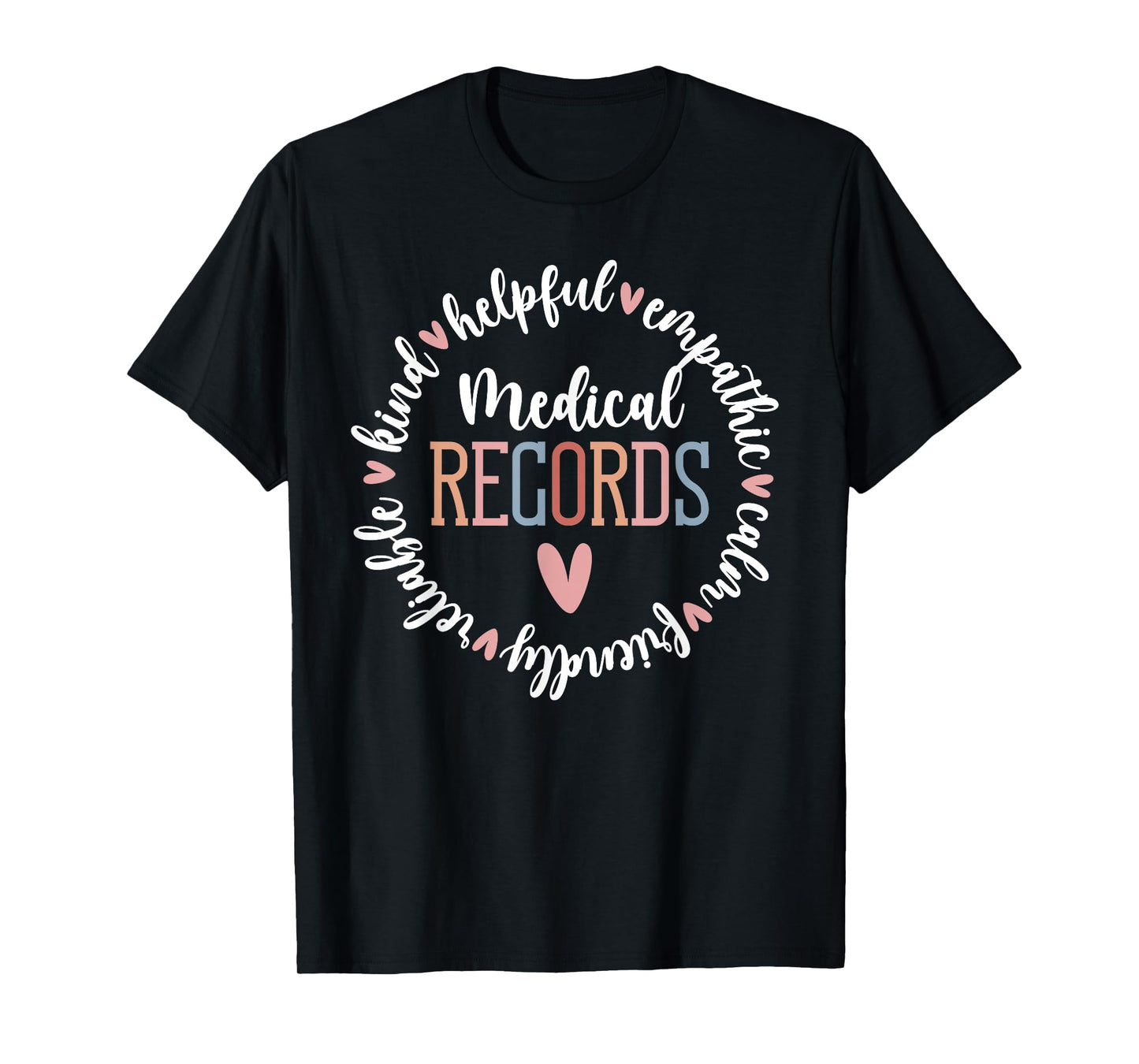 Medical Records Appreciation Circle Medical Records Director T-Shirt