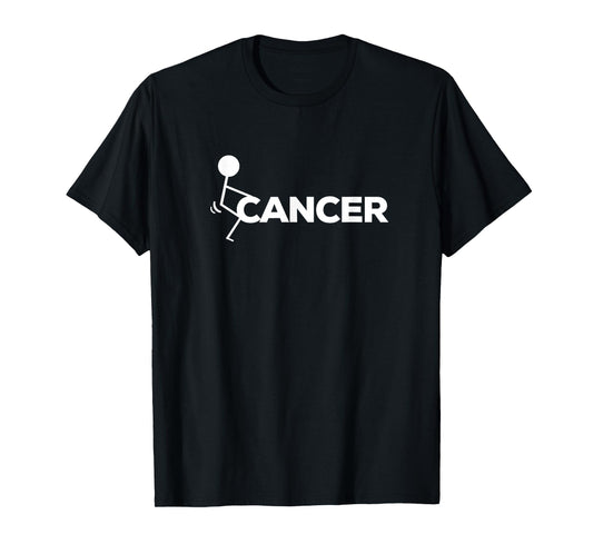 F Cancer Funny Stick figure Screw Hump It T Shirt T-Shirt