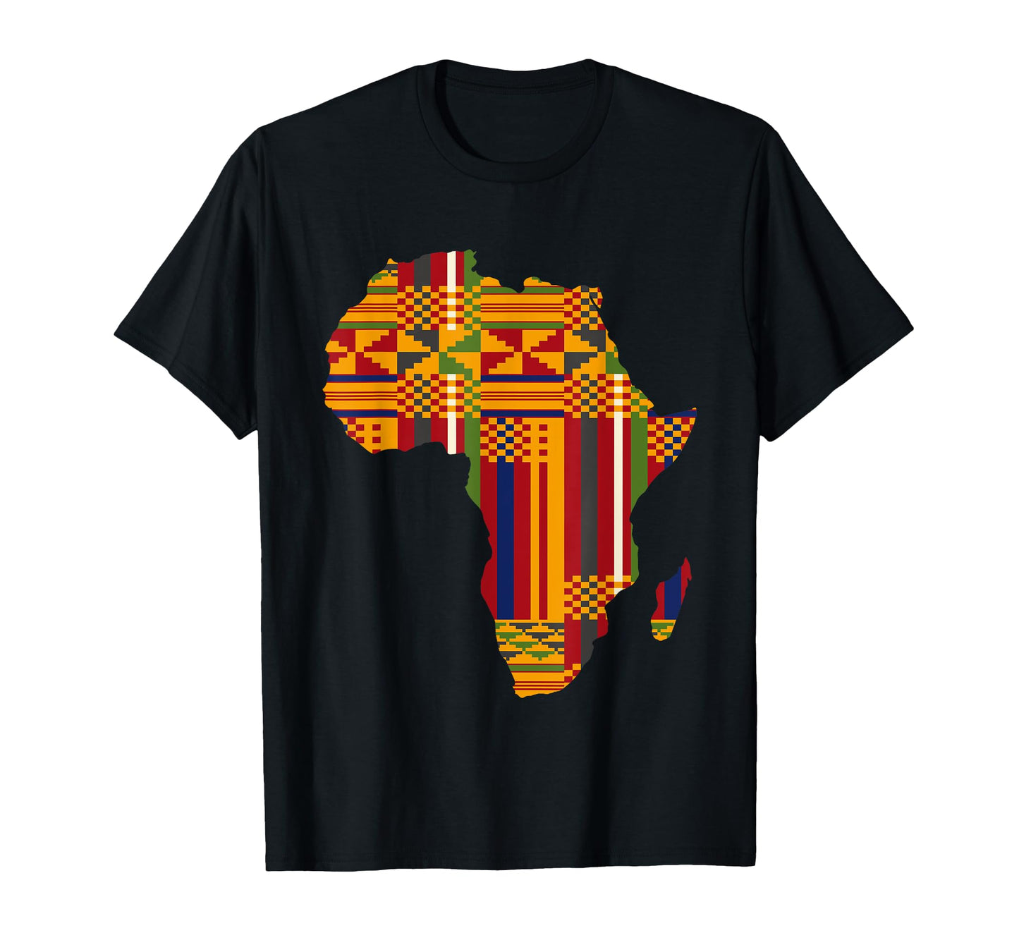 Africa African American Kente Black History Month Juneteenth T-Shirt