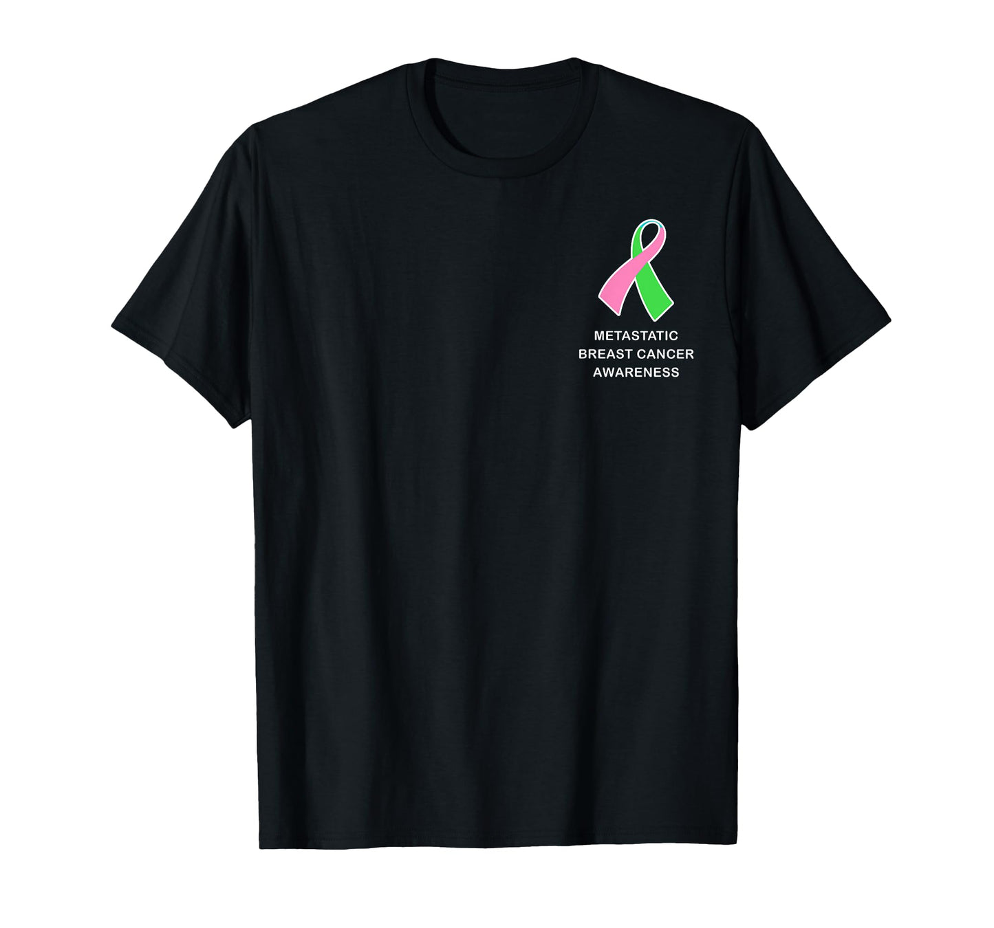 Metastatic Breast Cancer Shirt Cancer Awareness Ribbon Shirt T-Shirt