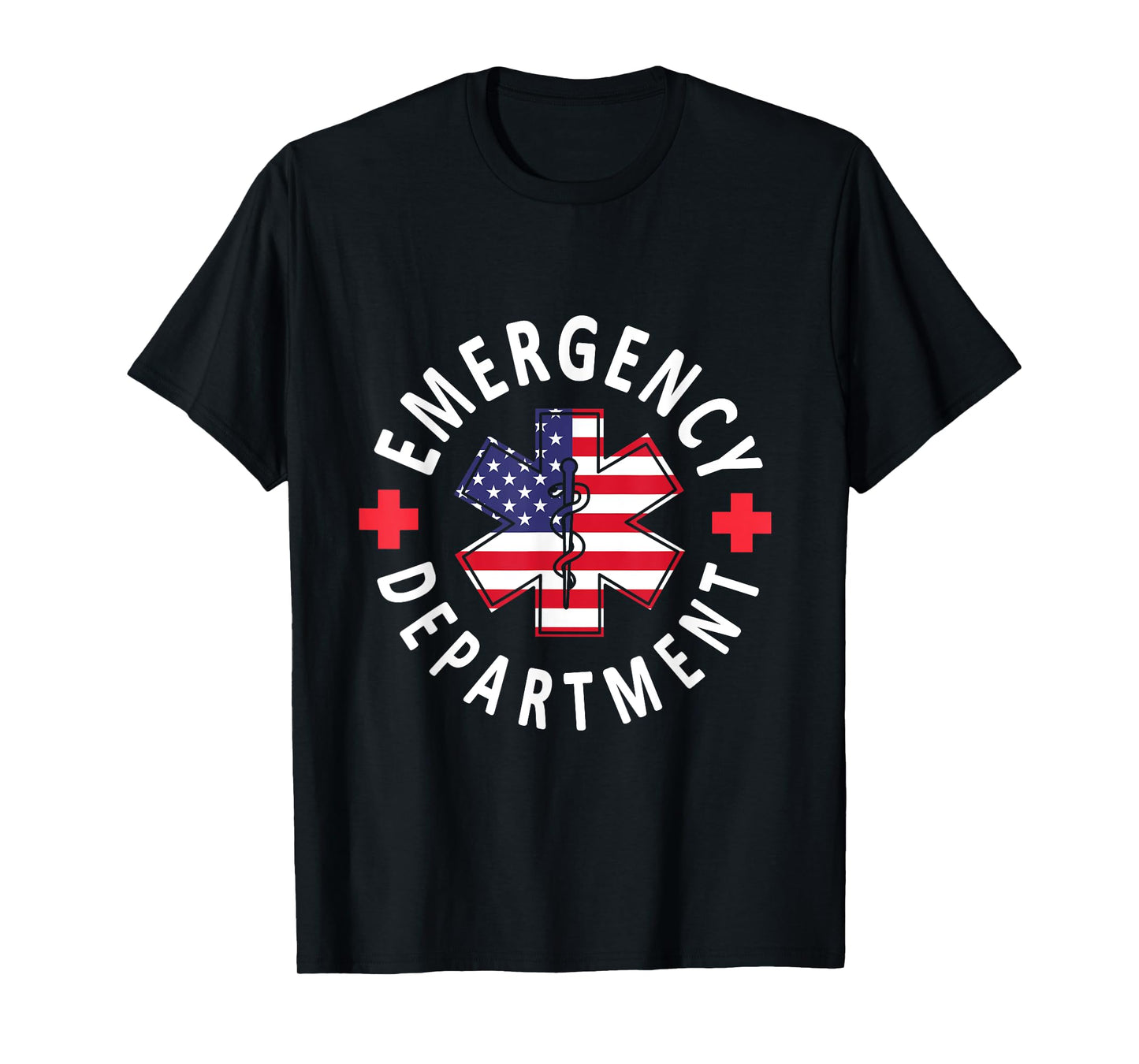 Emergency Department 4th of July USA Emergency Room Nurse T-Shirt