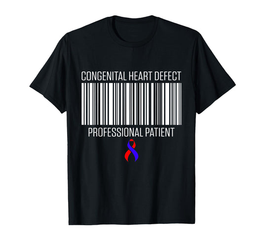 Congenital Heart Disease Defect Survivor Patient CHD Warrior T-Shirt
