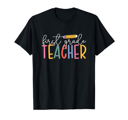 1st Grade Teacher Boho First Grade Teachers Men Women T-Shirt