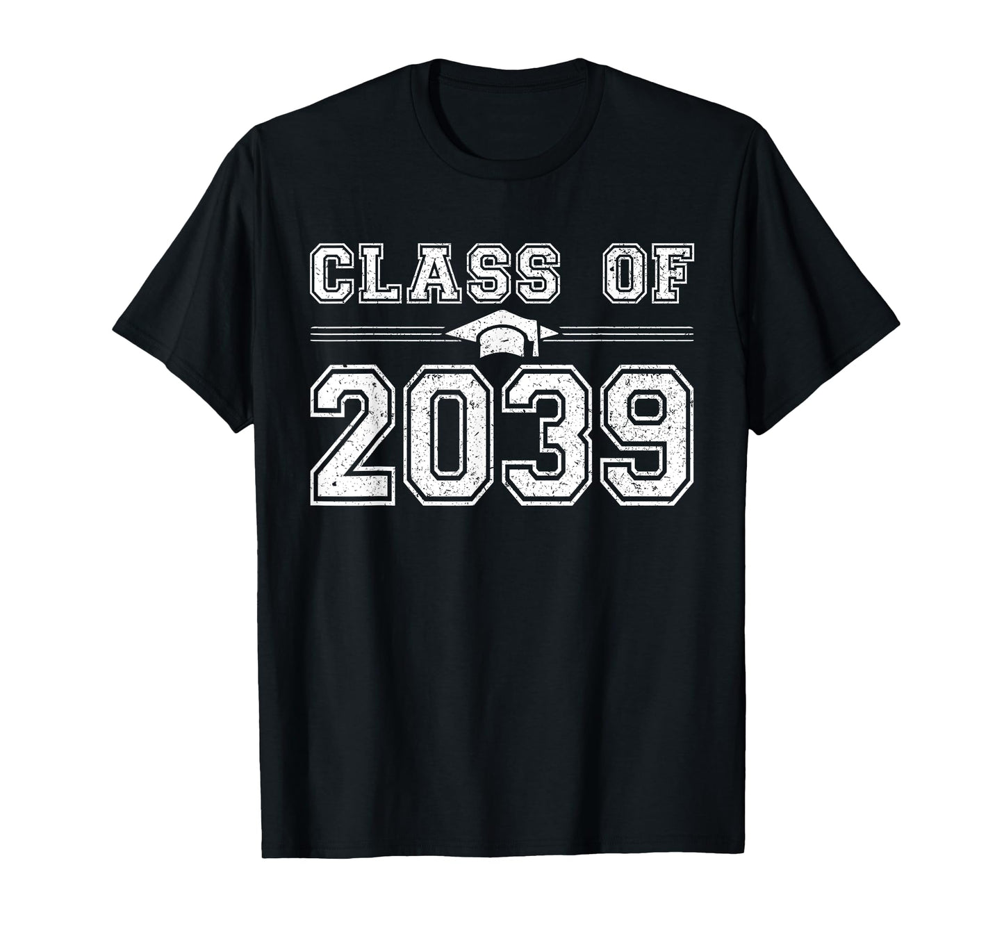 Class of 2039 Grow With Me Graduate 2039 First Day of School T-Shirt
