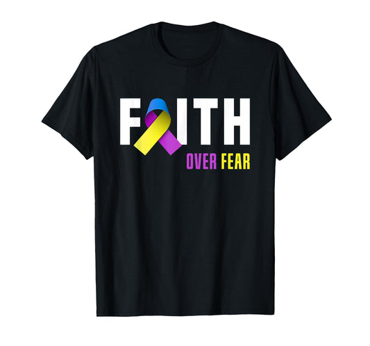 Bladder Cancer Warrior Faith God Bladder Cancer Awareness T-Shirt