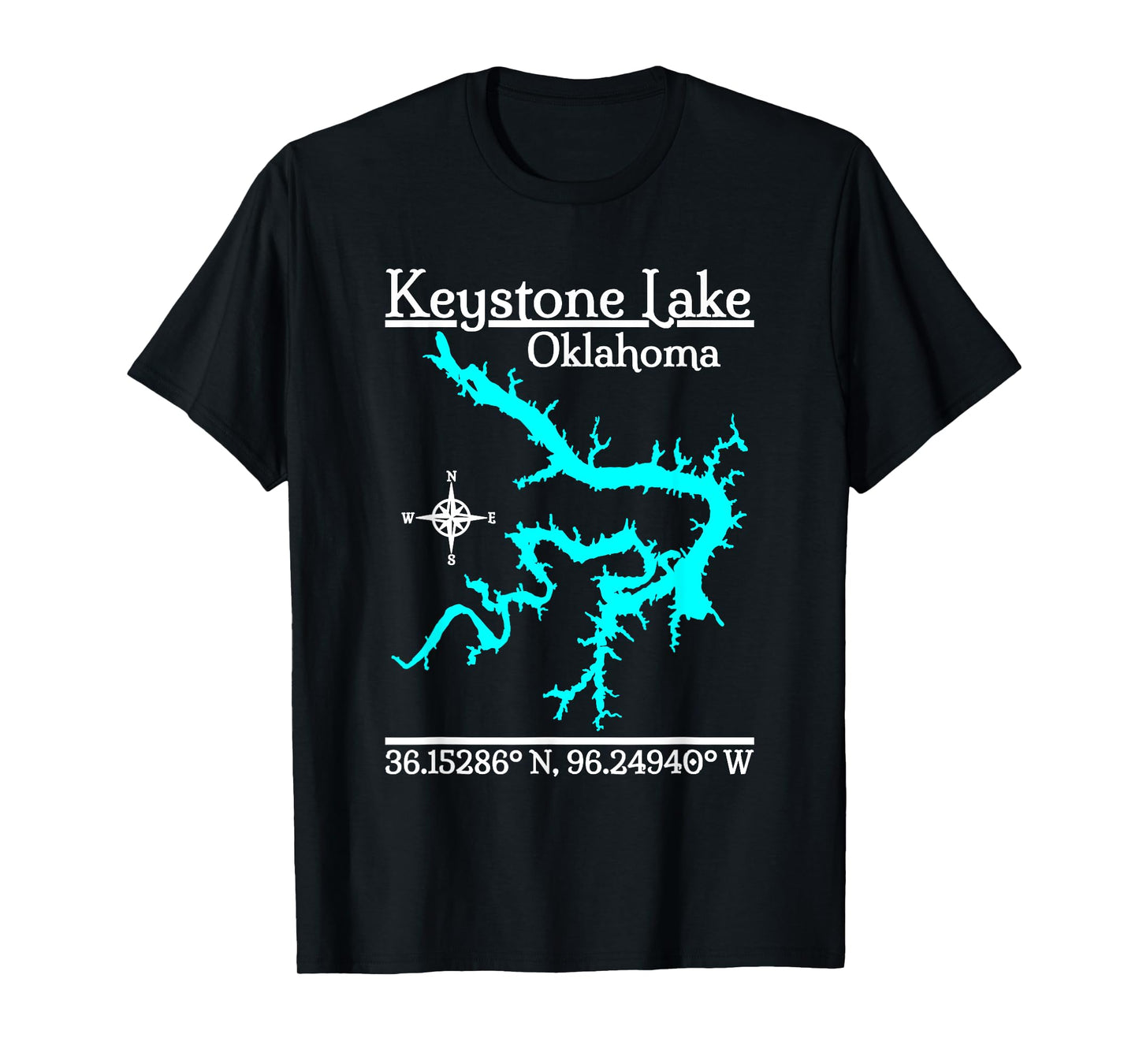 Keystone Lake, Oklahoma T-Shirt