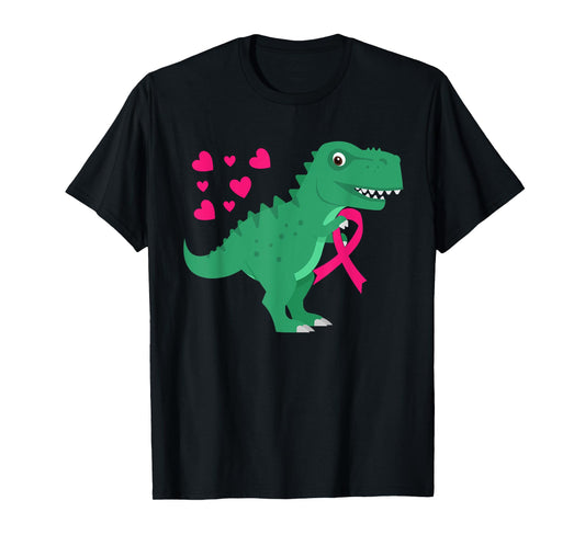 Breast Cancer Awareness Toddler Pink Ribbon Kids Youth Teen T-Shirt