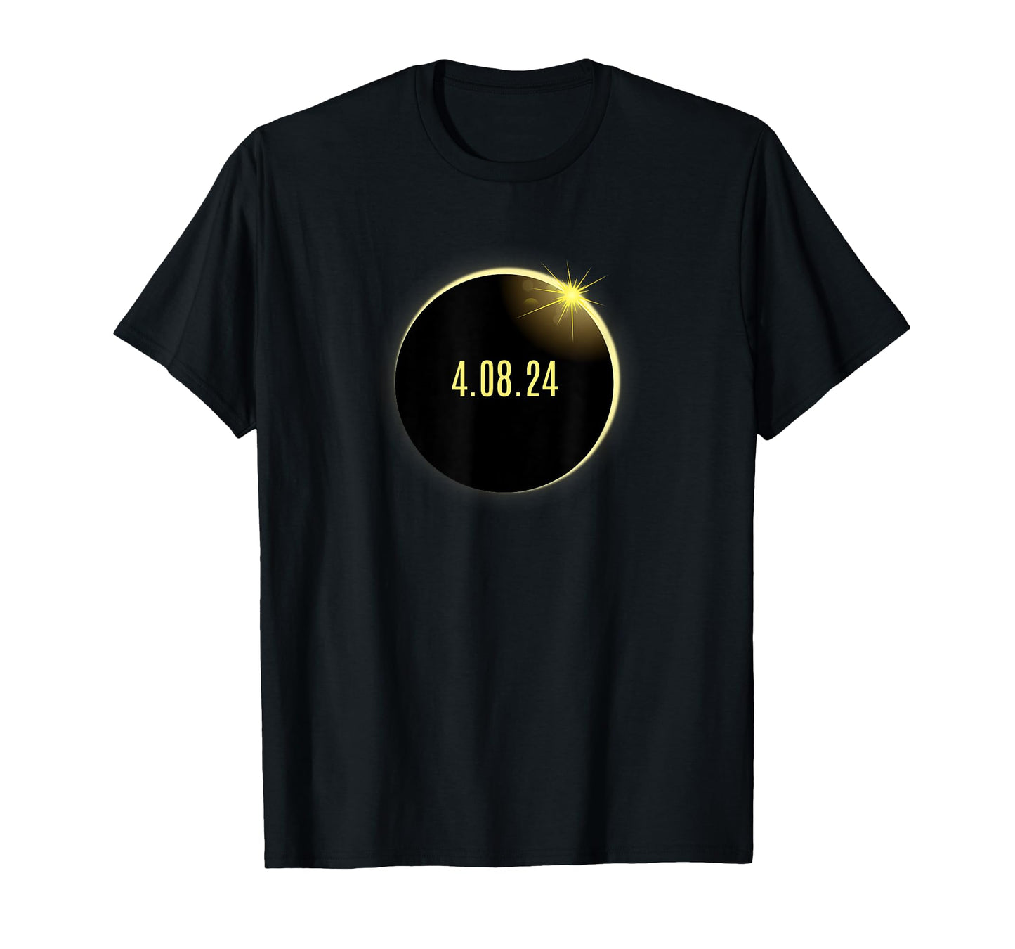 2024 Total Solar Eclipse America Spring 4.08.24 T-Shirt