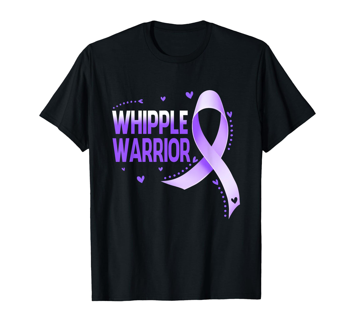 Whipple Warrior Pancreatic Cancer Awareness Ribbon T-Shirt
