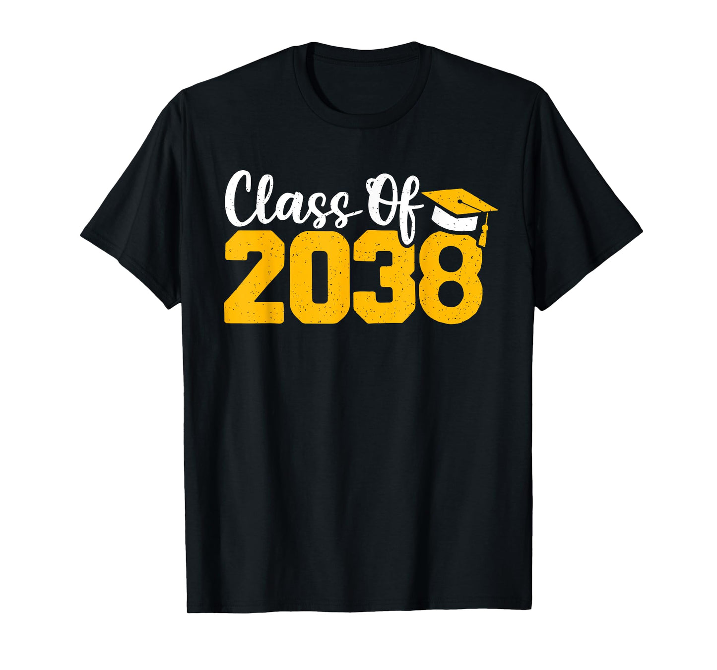 Class of 2038 Grow With Me First Day of School Graduation T-Shirt