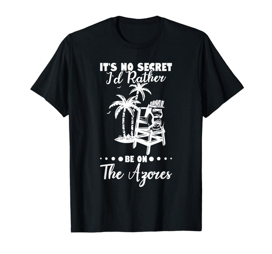 Azores Summer Vacation Family Trip Beach Vacay Azores T-Shirt for Men Women