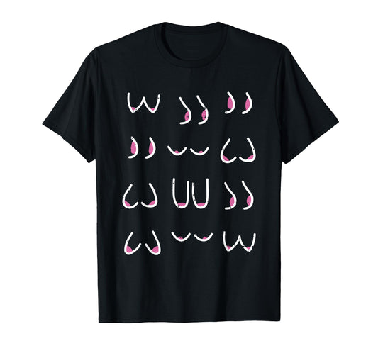 Breast Cancer Boob Types Feminist Cool Awareness Gifts T-Shirt