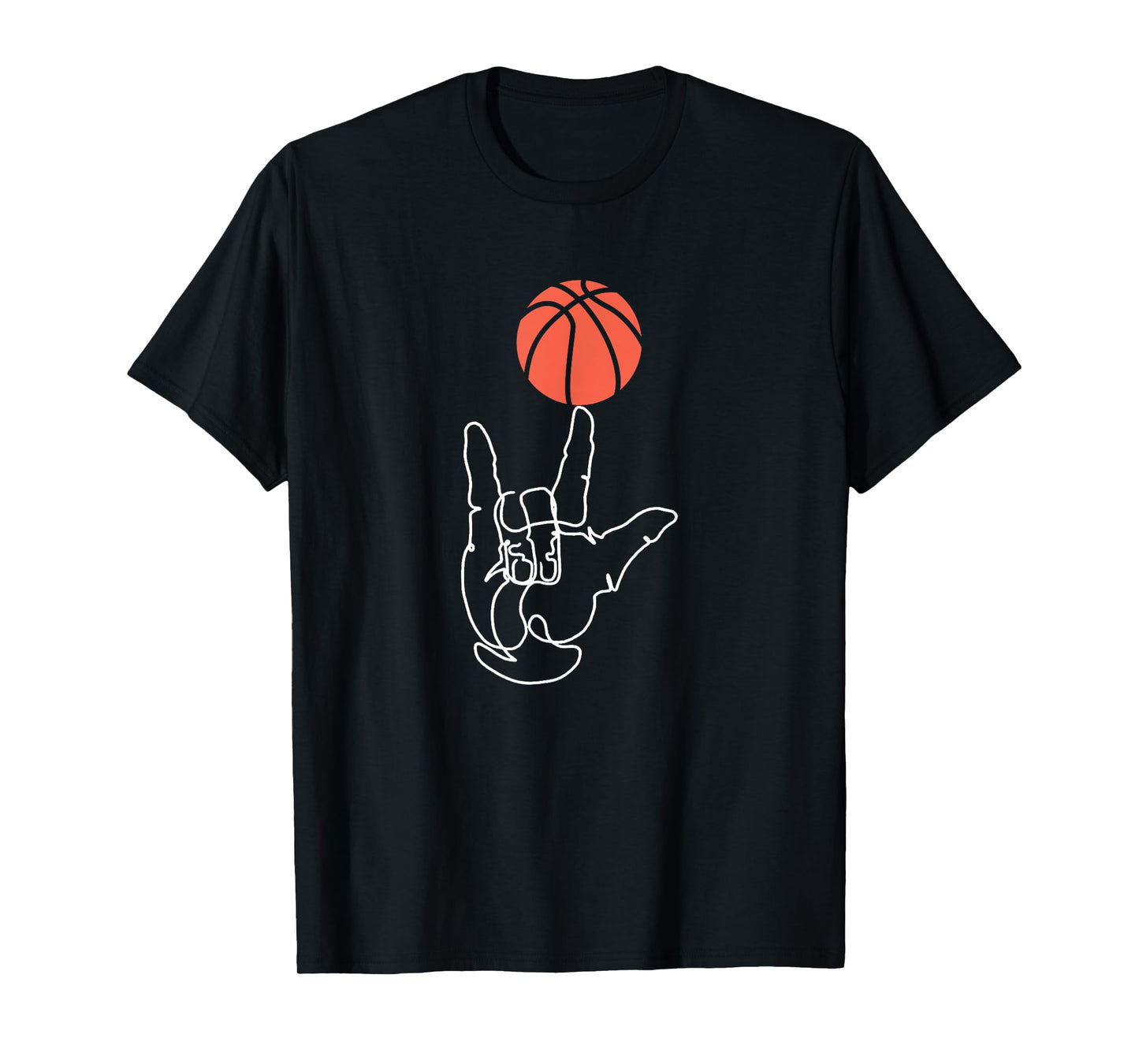 American Sign Language ASL Basketball T-Shirt