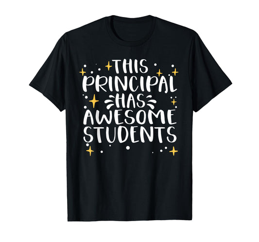 Cool Principal Art For Men Women Assistant Principal Teacher T-Shirt