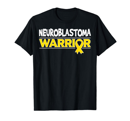 NB Awareness Ribbon - Neuroblastoma Warrior T-Shirt